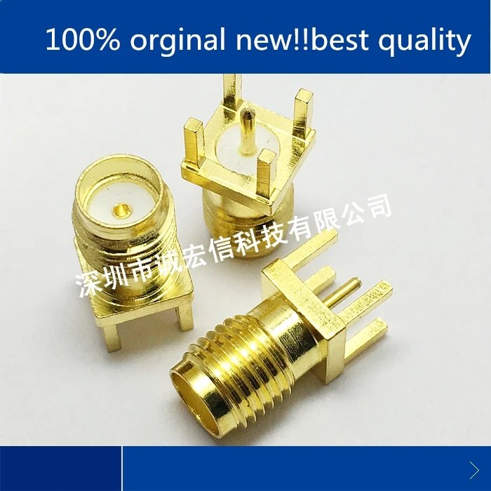 10pcs 100% orginal new real stock  SMA-KE outer screw inner hole female seat SMA-KHD frequency SMA seat