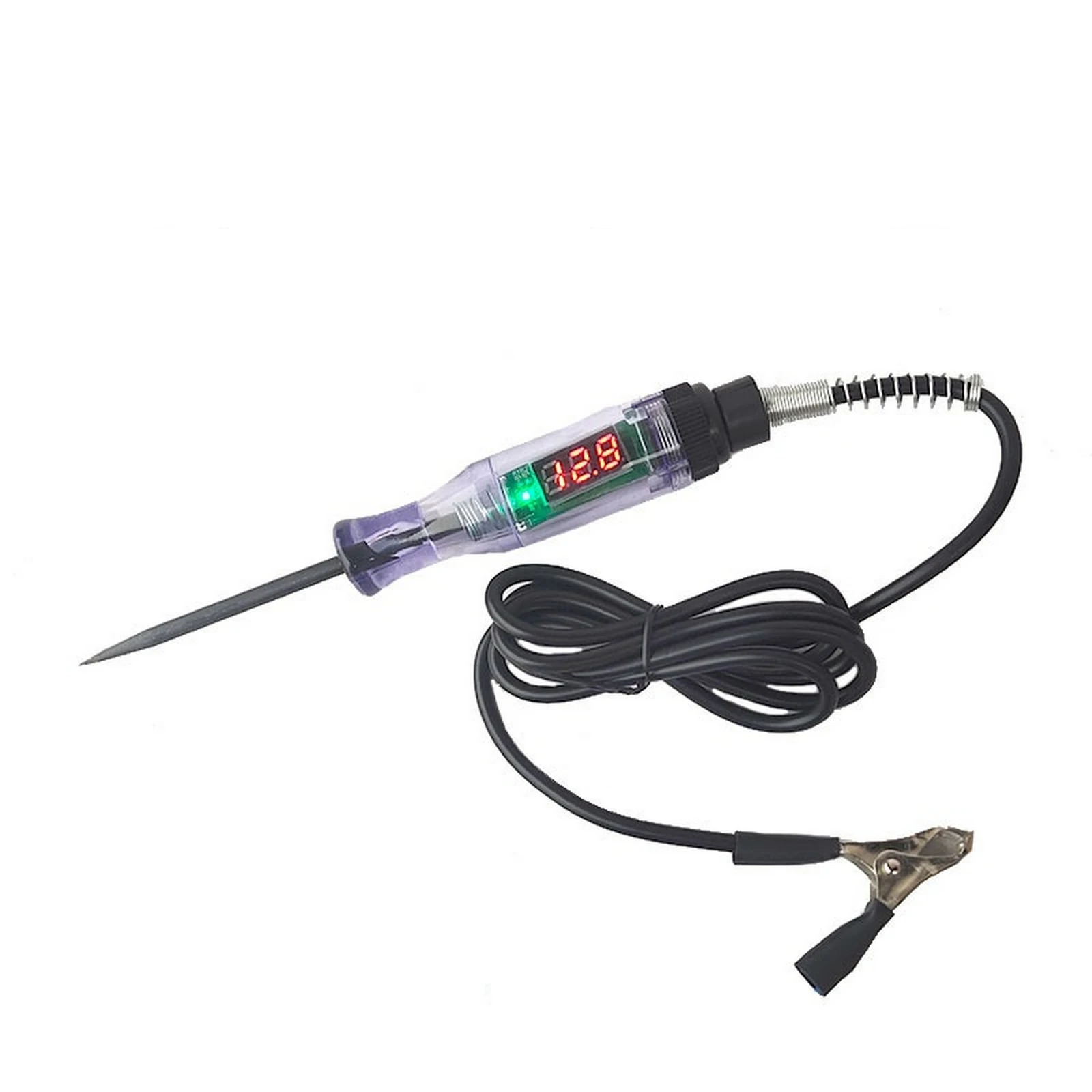 Auto 6V 12V 24V DC Car Truck Voltage Circuit Tester Car Test VoltMet Long Probe Pen Light Bulb Automobile Maint