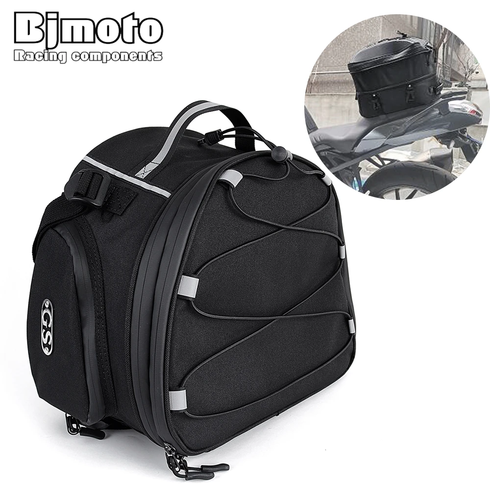 

R 1200GS R 1250GS R-1200GS R-1250GS Waterproof Motorcycle Tail Storage Backpack Helmet Travel Bag For BMW R1200GS R1250GS