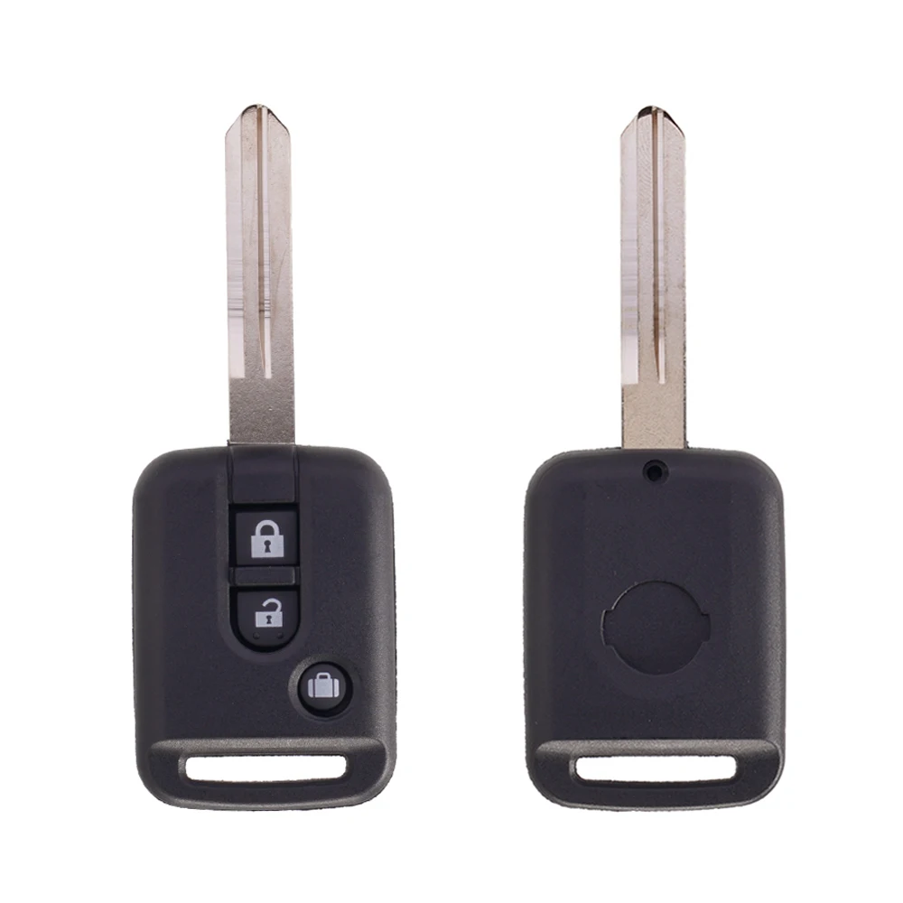 YIQIXIN Remote Car Key Shell Case For Nissan Micra 350Z Navara X-TRAIL Qashqai Primera Note Almera Y61 NV200 Key Fob 2/3 Buttons