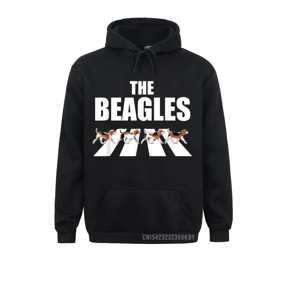 

High Quality Vintage Funny Cute The Beagles Beagle Dog Lover Harajuku Long Sleeve Sweatshirts Hoodies For Men Hoods Europe