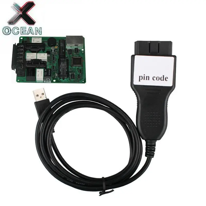 Car diagnostic tool for renault pin code reading key programming for renault K-LINE K line pin code reader work for renault cars