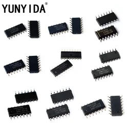 SMD 74HC595 74HC165 74HC164 74HC132 74HC123 74HC32 74HC14 74HC04 74HC00 SOP, 20 piezas