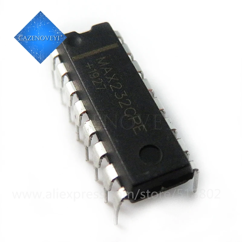 5pcs/lot MAX232EPE MAX232CPE MAX232 DIP-16 In Stock