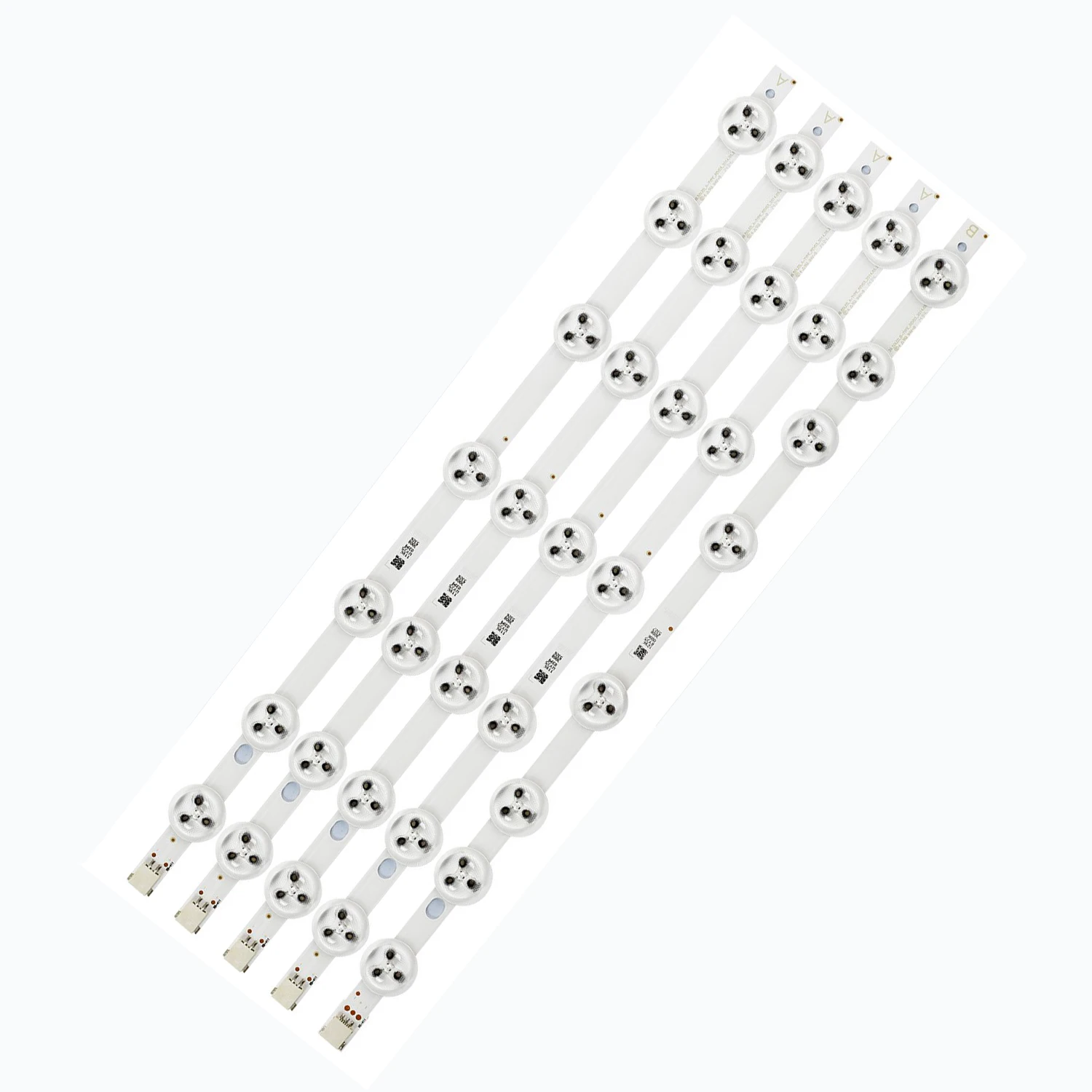 356MM 5PCS LED Backlight Lamp Strip For A-TYPE REV02 39DLED B-TYPE_REV02 for VES400UNDS-2D VES390UNDA-2D-N02 TX-39A300B