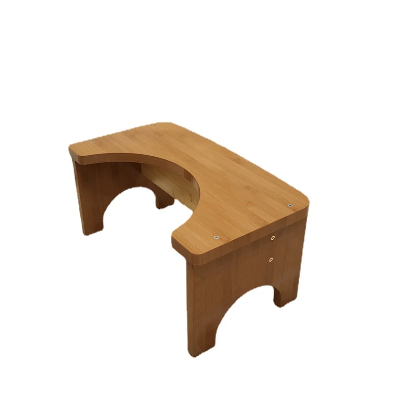 

Children Bathroom Step Stool Adults Elderly Toilet Step Stool Design Auxiliary Wooden Banqueta Madera Bathroom Footstool OB50YD