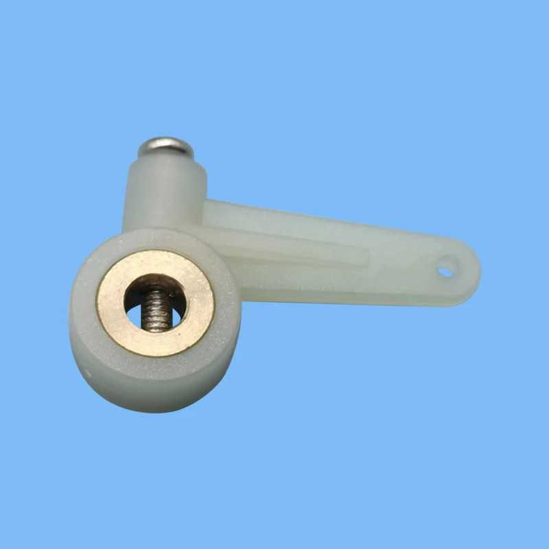 5 Pcs Steering Arms 1/2 Arm  With Screw For RC Airplanes Parts Electric Planes Foam  Model Accessories Color White