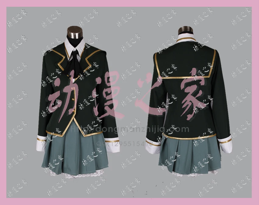 

Boku wa Tomodachi ga Sukunai Haganai Kashiwazaki Sena Mikazuki Yozora School Skirt Suit Adult Party Dress Set Cosplay Costume