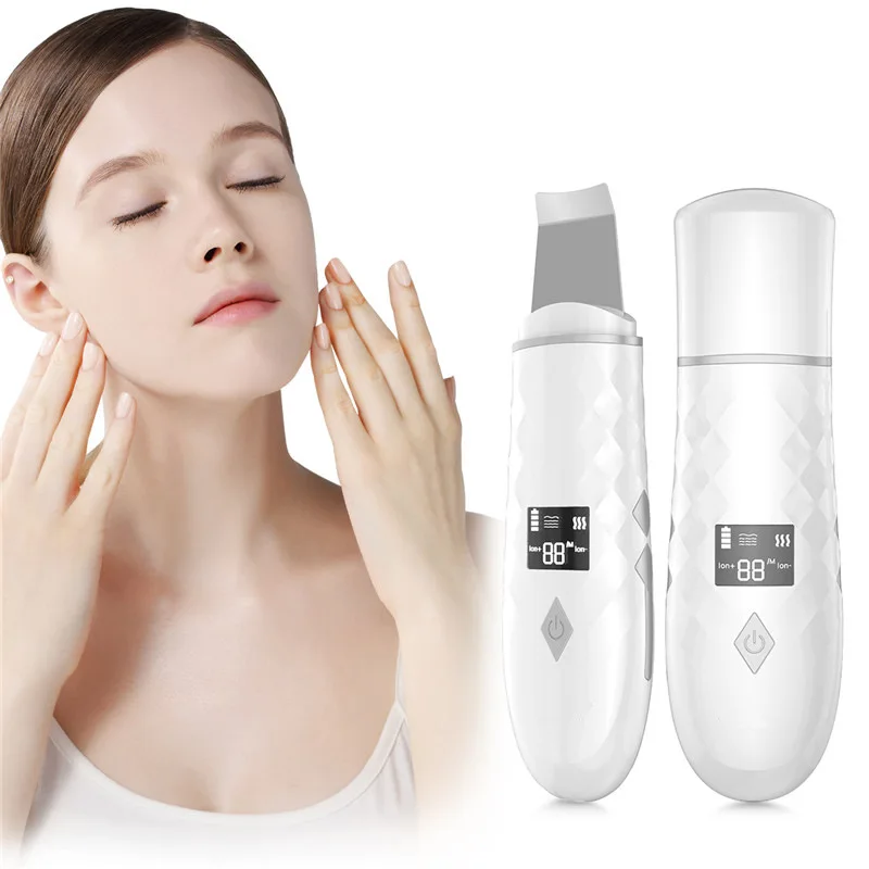 Ultrasonic Skin Vibration scrubbeFacial Cleansing Instrument