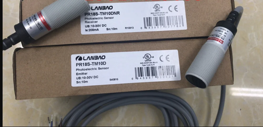 

Shanghai Lanbao sensor switch, photoelectric switch to shoot PR18S-TM10DNR, PR18S-TM10D