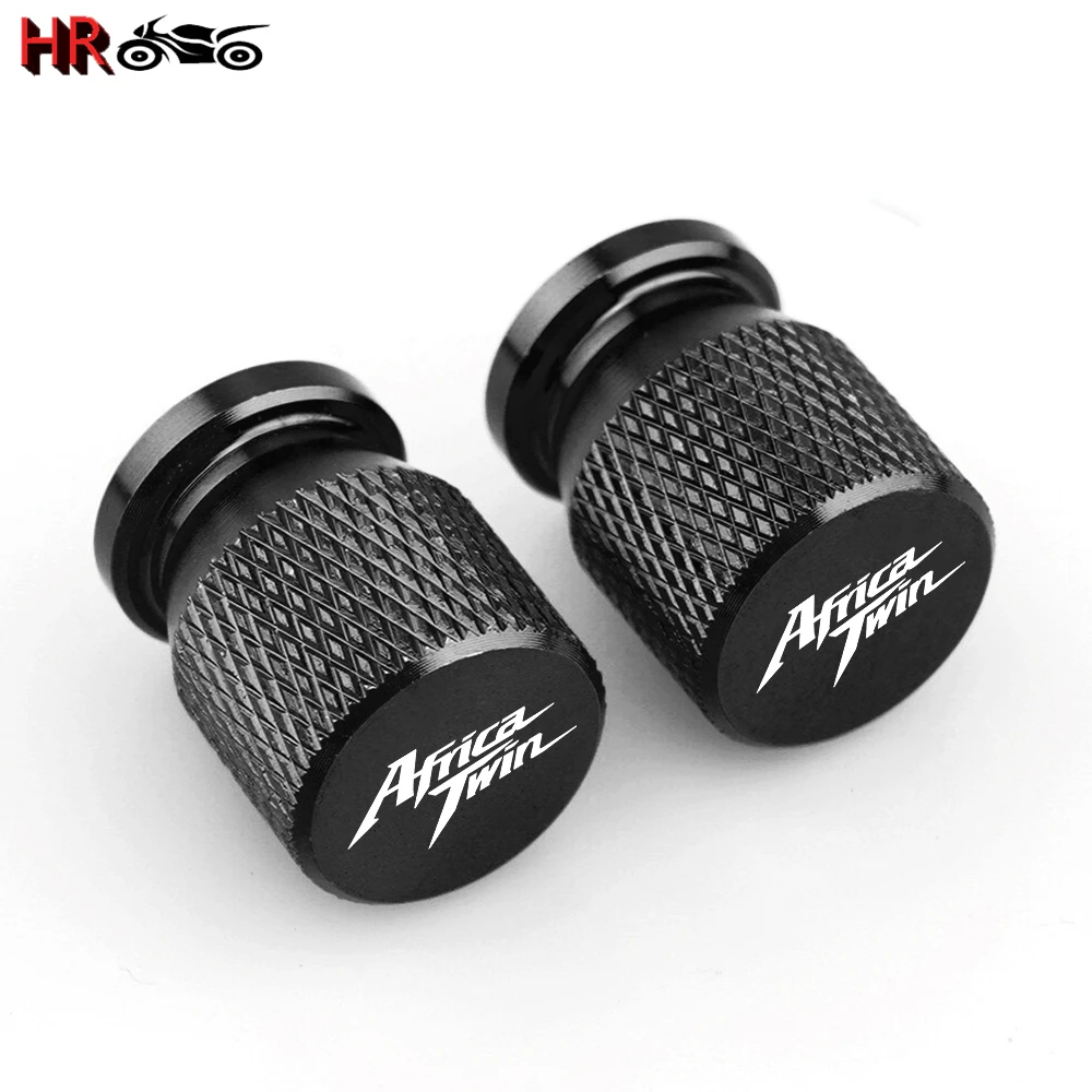 Motorcycle Tyre Valve CNC Aluminum Tire Air Port Stem Cover Cap Accessories For Honda Africa Twin CRF1100/L CRF 1000/L All Years