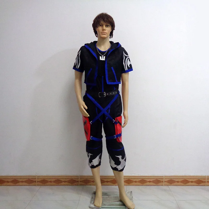 Kingdom Hearts 4 Sora Christmas Party Halloween Uniform Outfit Cosplay Costume Customize Any Size