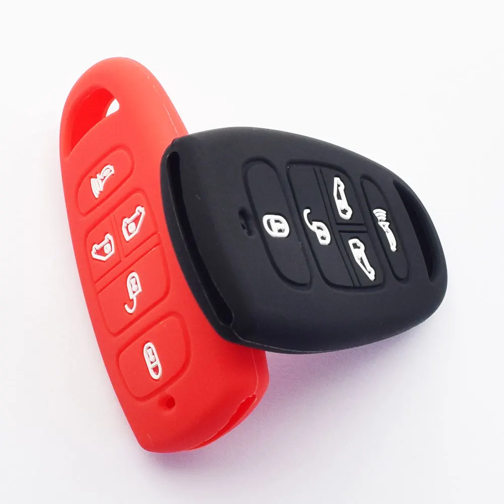 Silicone Car Key Cases Smart Remote Control Protector Cover Skin For Kia Sedona LX EX 3.8L V6 Carnival 2009 2010 2011 2012 2013