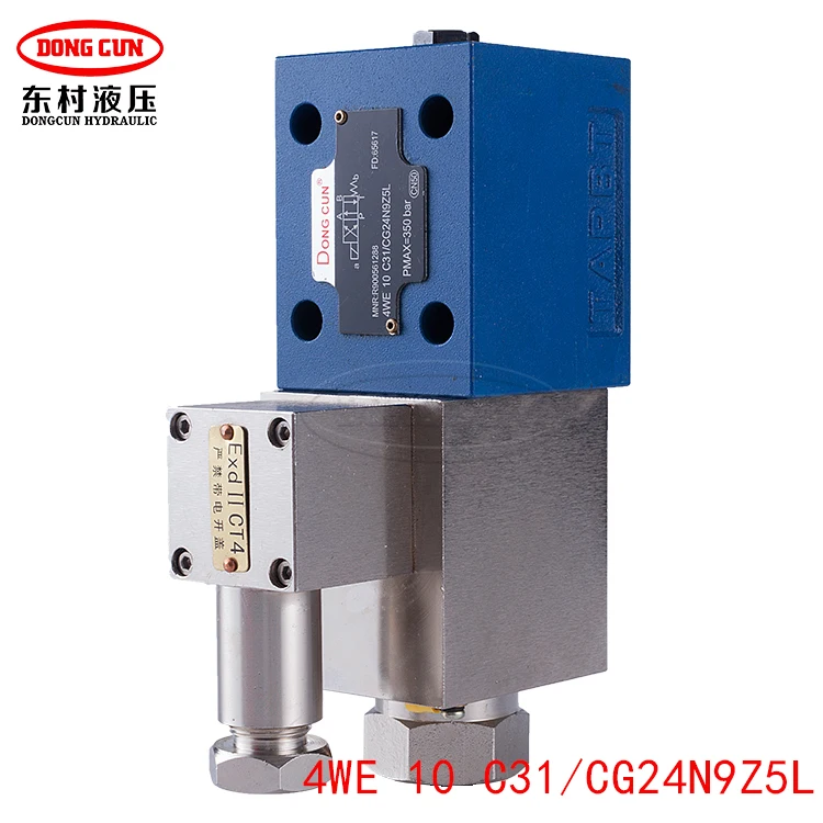 Hydraulic Explosion-proof Solenoid Valve 4WE6E Die-casting Machine Explosion-proof Valve Two-way Solenoid Valve