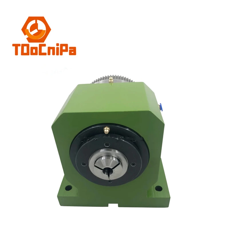 Pequeno pneumático Chuck Seat, rotação rápida do eixo, rolamento Belt Polia, DAM-25T DAM-15T