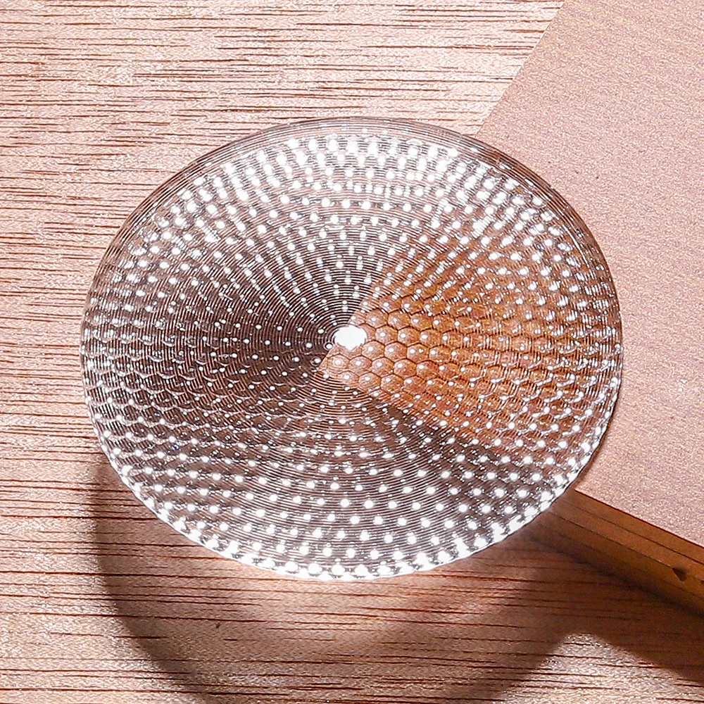 Compound Fresnel lens D50mm F40mm  Eliminate stray light  Photography lamp Cast light Fly eye lens  Customizable