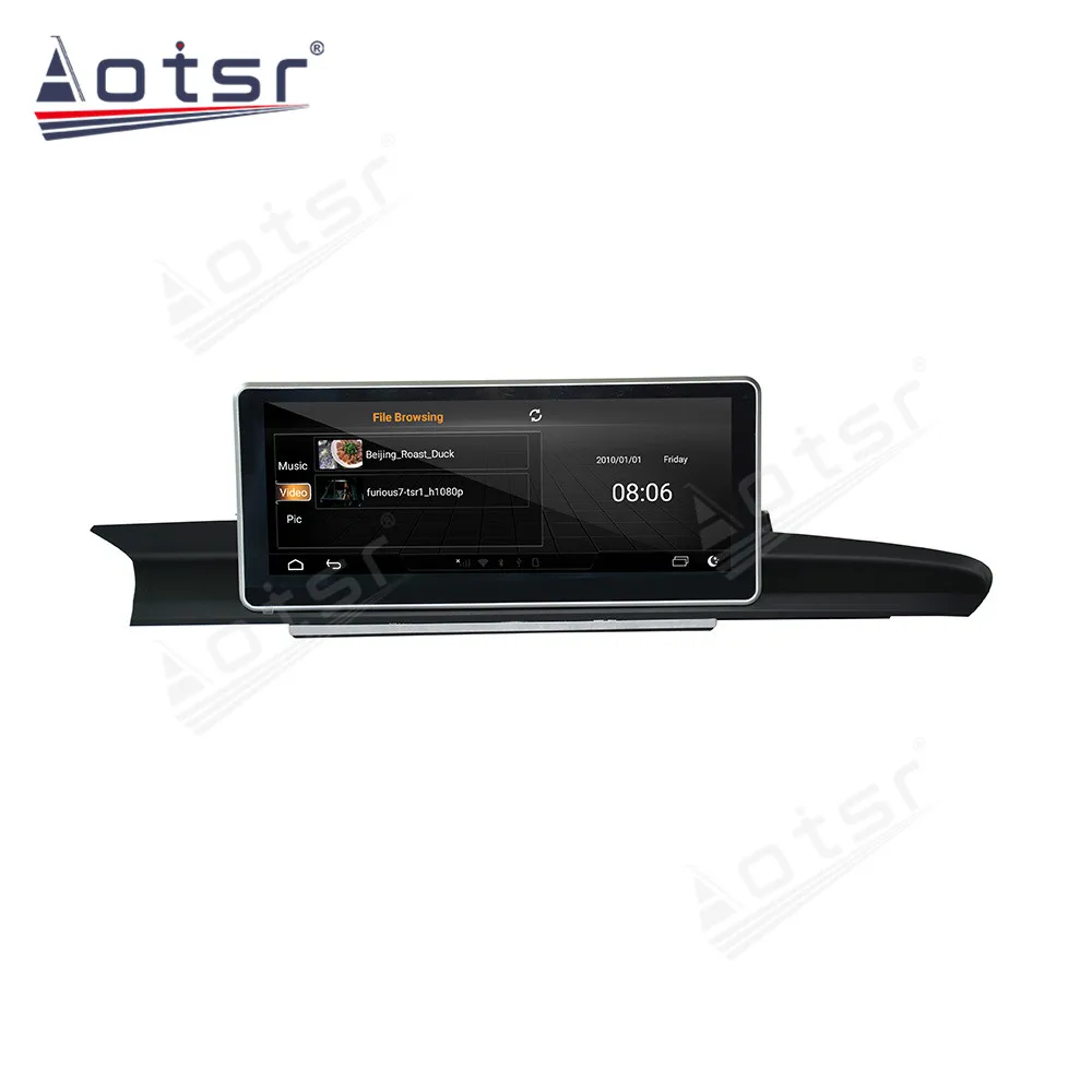 For Audi A6 Android Radio tape recorder 2012 2013 2016 Car Multimedia Player Stereo radio auto head unit GPS Navigation No 2din