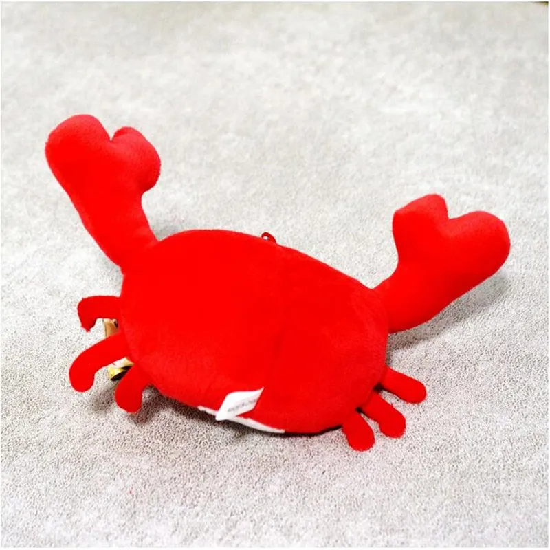 1Pcs Red Lobster Plush Toys Doll Pendant Crab Stuffed Animal PP Cotton Toy Children's Christmas Gifts For Girls &Boys