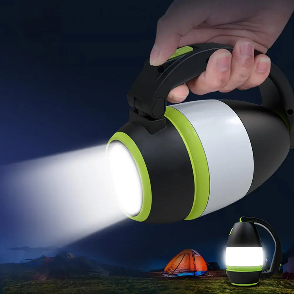 3 in 1 LED Camping Lantern Tent Light Rechargeable Mini Portable LED Lights for Outdoor Camping Hiking Emergency Night Lamp