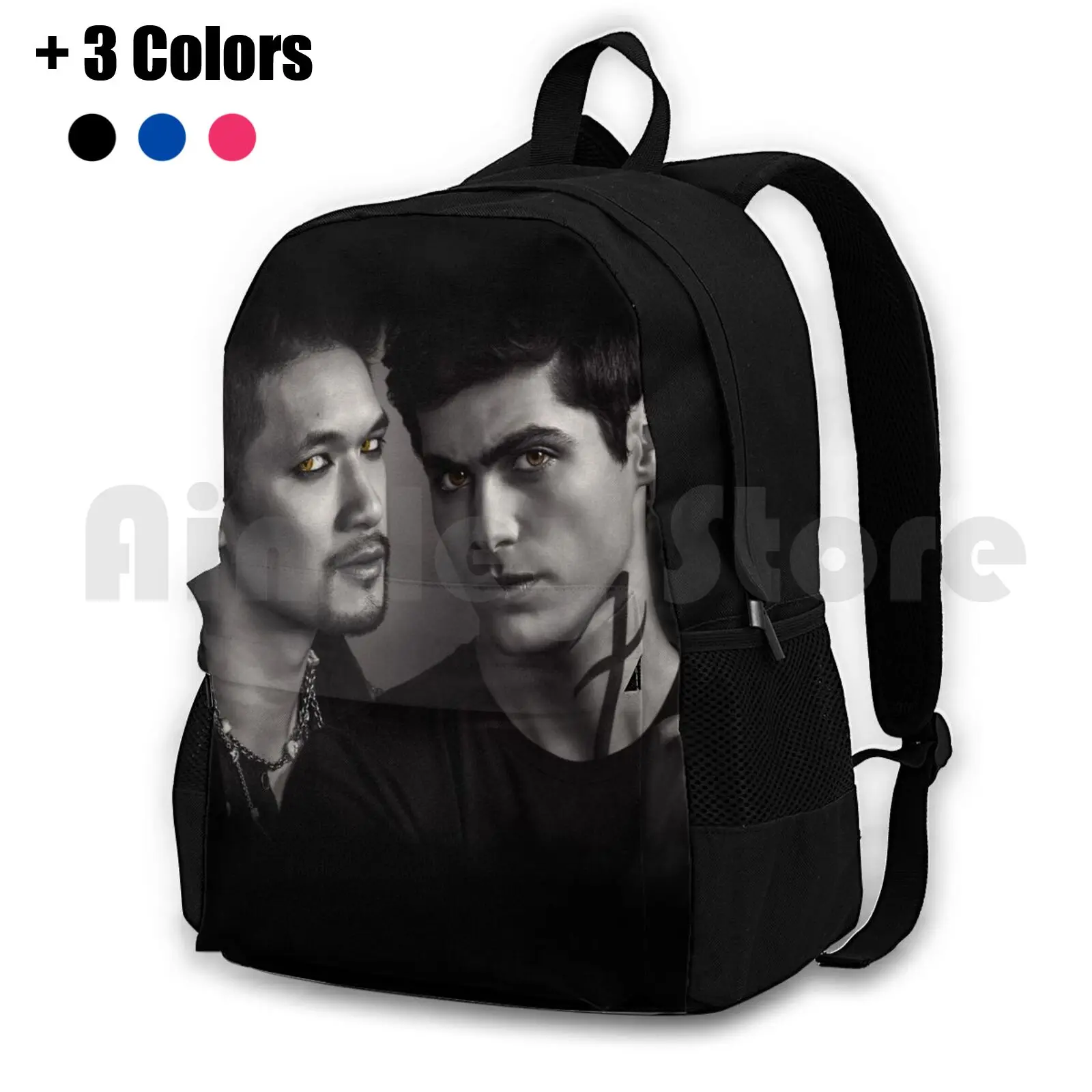 Malec Outdoor Hiking Backpack Riding Climbing Sports Bag Malec Shadowhunters Magnus Bane Alec Lightwood Lightwood Alexander