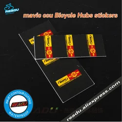 mavic ccu road bike hubs stickers  Wheels Hubs Stickers Unreflective Glossy Decoration Front And Rear Hubs Stickers