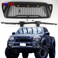 Front racing Grille Fit for Tacoma 2005 2006 2007 2008 2009 2010 2011 ABS black Mesh
