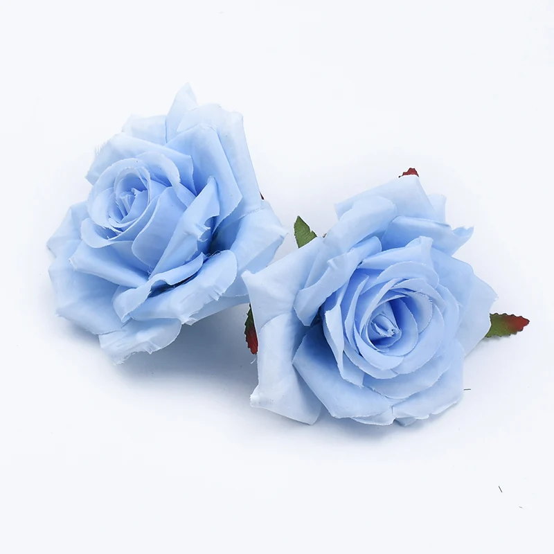 5/10 Stück Großhandel Künstliche Blumen Rosen Mehrfarbige Pflanzen Hochzeit Scrapbooking Hintergrund Heim Zimmer Tisch Dekoration DIY Geschenkbox – Detail 14