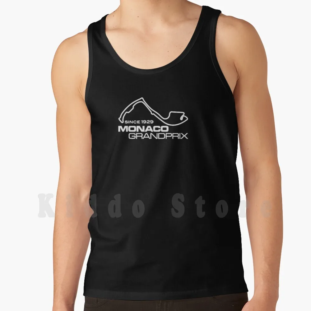 Camisetas sin mangas Monaco 100% algodón Circuito de Mónaco Monte Carlo Coche de carreras Italia 2018 Abarth Lamborgini Casino Scratch