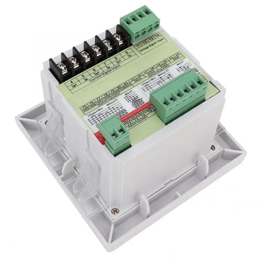 Medidor de potencia profesional LCD Original, probador de pantalla Digital multifunción trifásico, medidor de energía eléctrica, AC220V