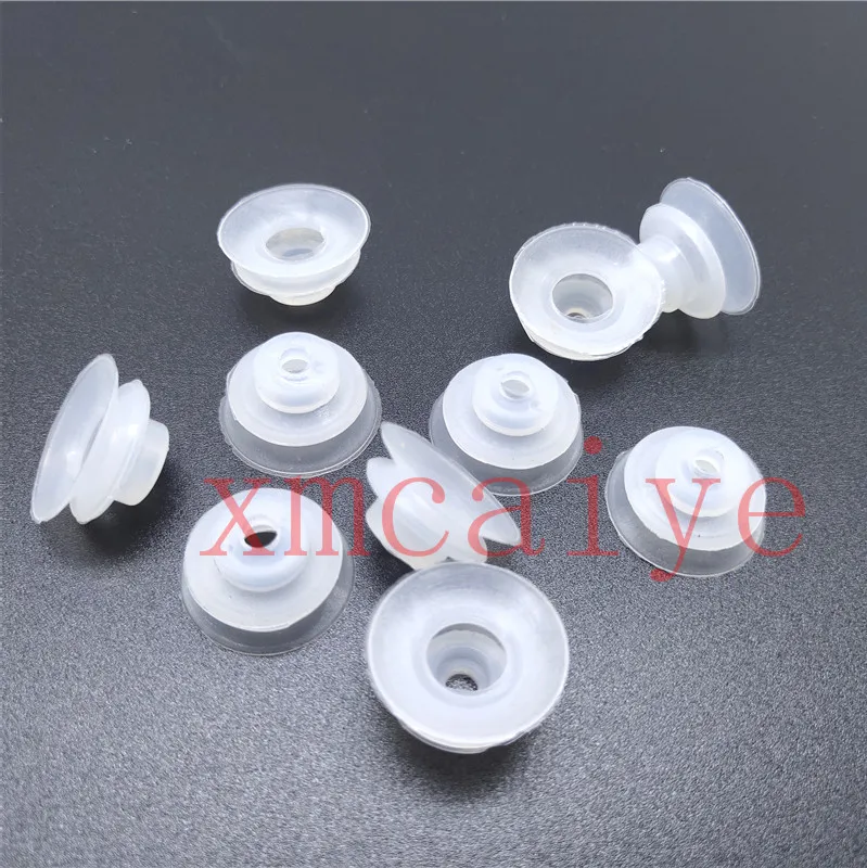 Free shipping 100 Pieces 20x10x3.5mm Rubber Sucker DC 6000S-10000S Duplo Parts N : 96F-10051