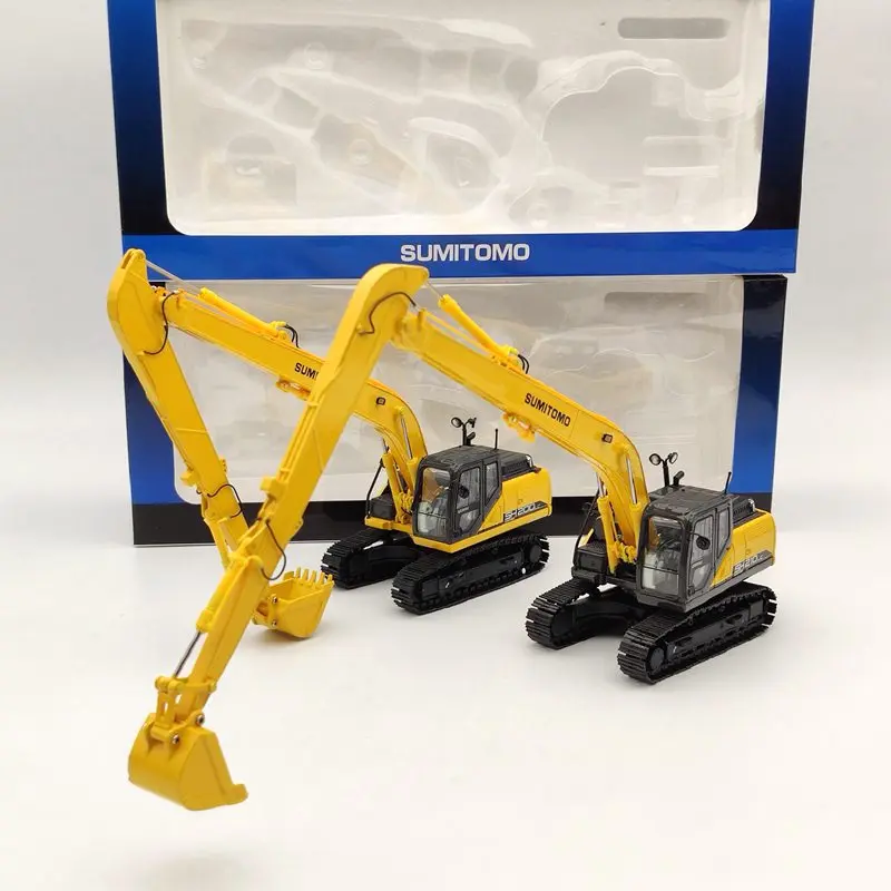 Diecast 1:50 Scale Sumitomo SH200LC-6LR Long Boom Ealloy Xcavator Engineering Vehicle Model Collection Souvenir Display