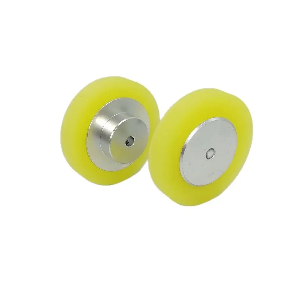 Polyurethane Synchronizer Rotary Encoder Measurement Meter Wheel 100 200 300 MM Perimeter Circumference 6 8 10 MM Bore 2pcs