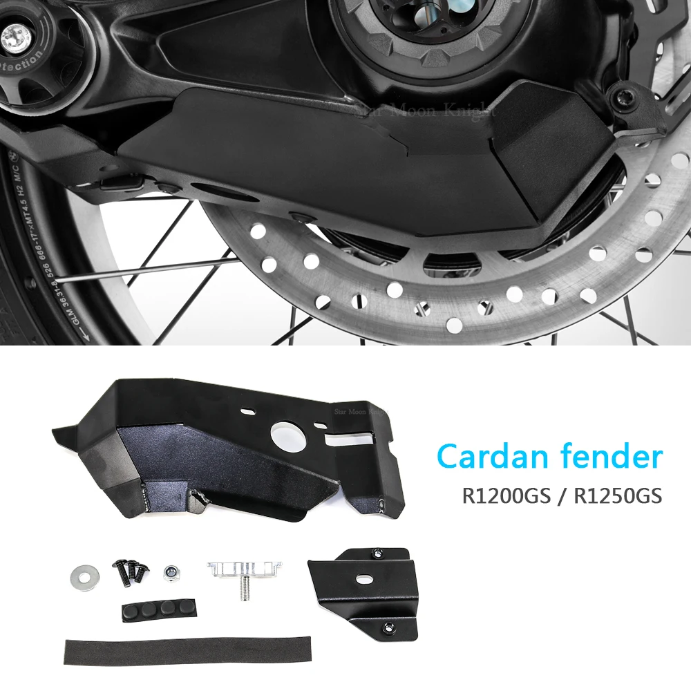 Cardan Fender Rear Axle Protection Drive Shaft Final Drive Housing Bottom Protector For BMW R1200GS R1250GS Adv R1250RT R1200RT