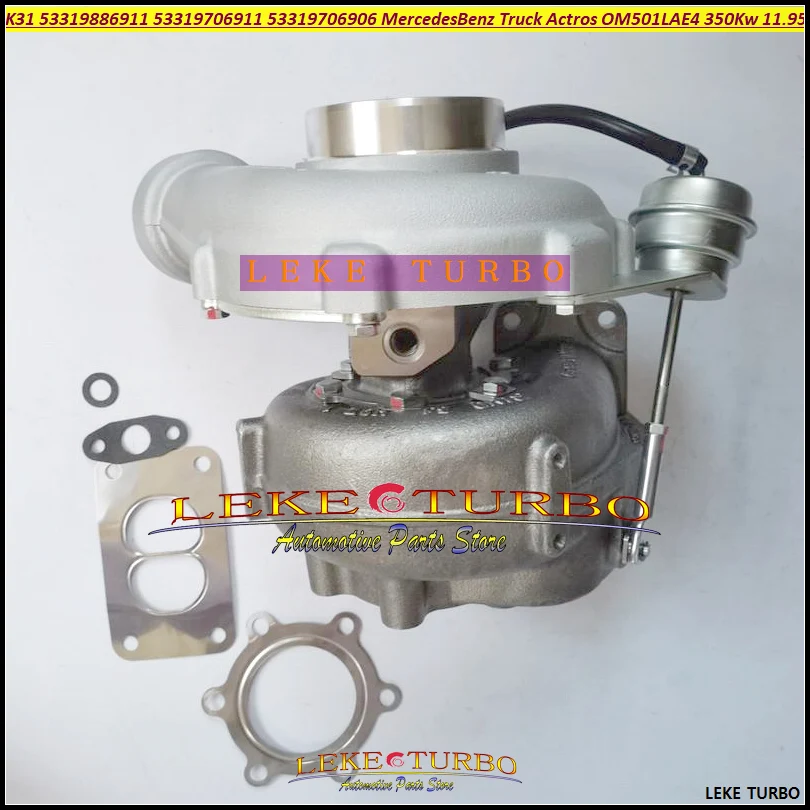 

TURBO K31 53319886911 53319886906 53319706911 53319706906 A0090960199 A0100961799 For Mercedes Benz Truck Actros OM501LA-E4
