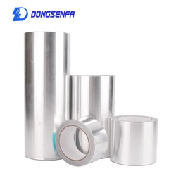 Width 80/100mm Aluminium Foil Adhesive Sealing Tape Thermal Resist Fireproof Heat Insulation High Temperature Resistant Tool
