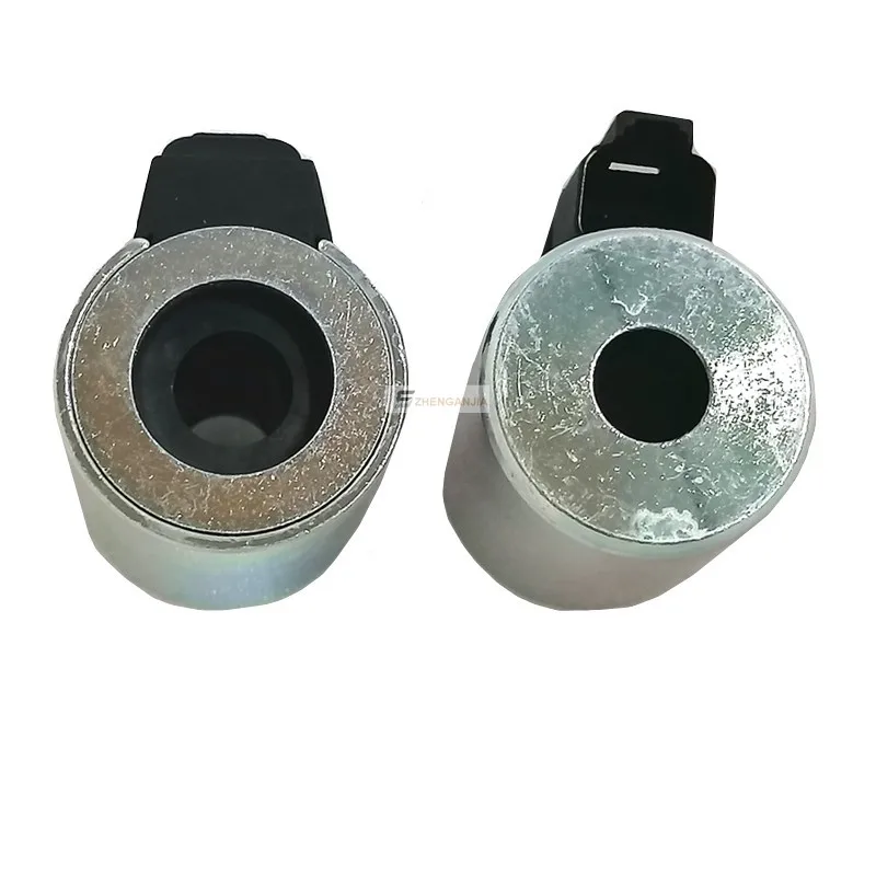 For excavator accessories suitable for Sany SY solenoid valve coil hole inner diameter 13mm high 47mm 24V