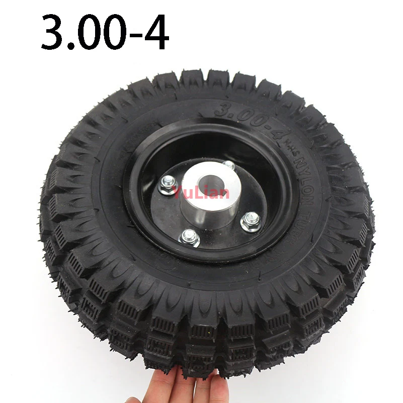 high quality tyre 3.00-4 Inner Tube and out tire for Knobby Scooter Go Kart Electric scooter Highway tire