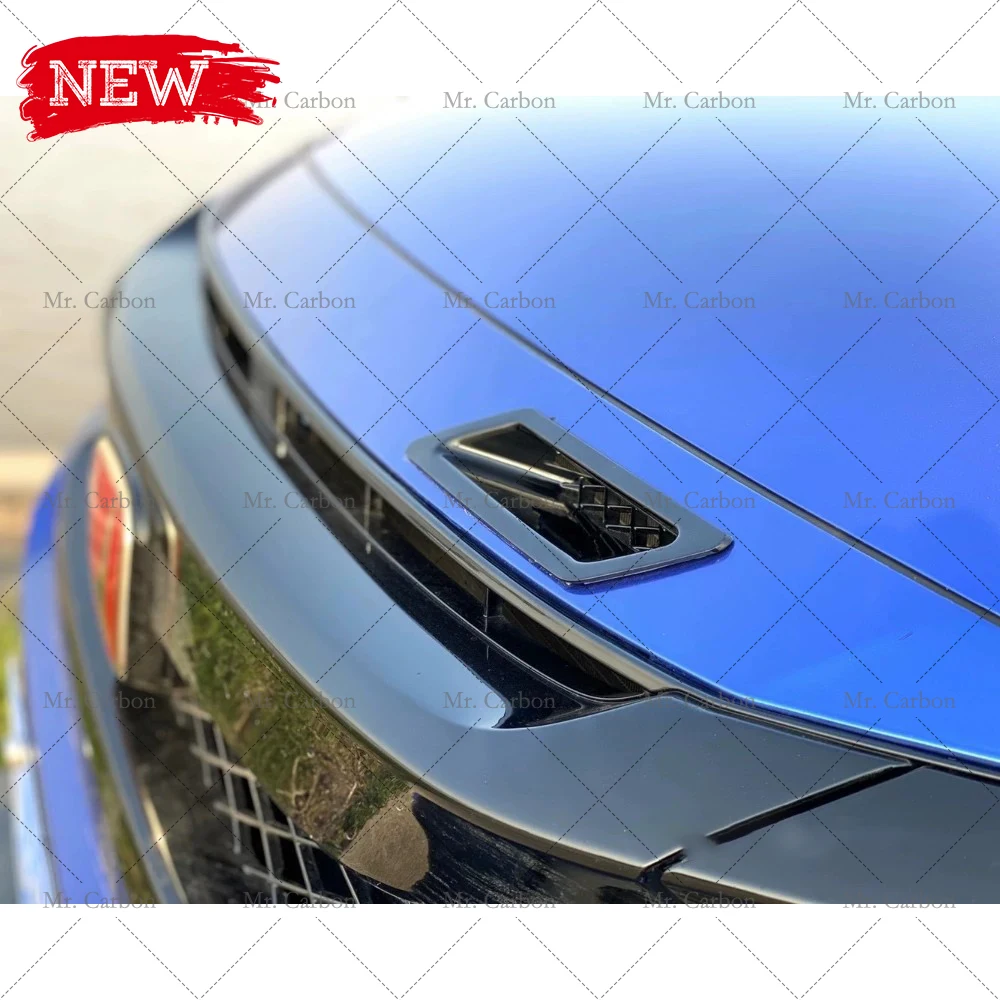 パーツ fk7 fk8 Mivicfk7 fk8用のフロントバンパー,カラーブラック,ショック