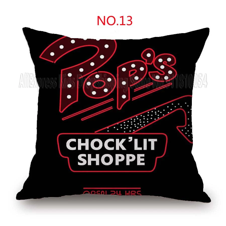 Riverdale Pillow Case Cushion Cover Color Throw Case For Sofa Car Home Decorative Pillowcase Pillow Cover Decoration