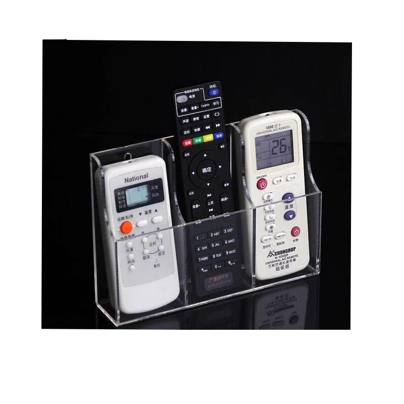 

Wall Hanging Remote Control Storage Box, TV Air Conditioning Remote Control, Display Box, New Arrival, 1, 2, 3 Frame