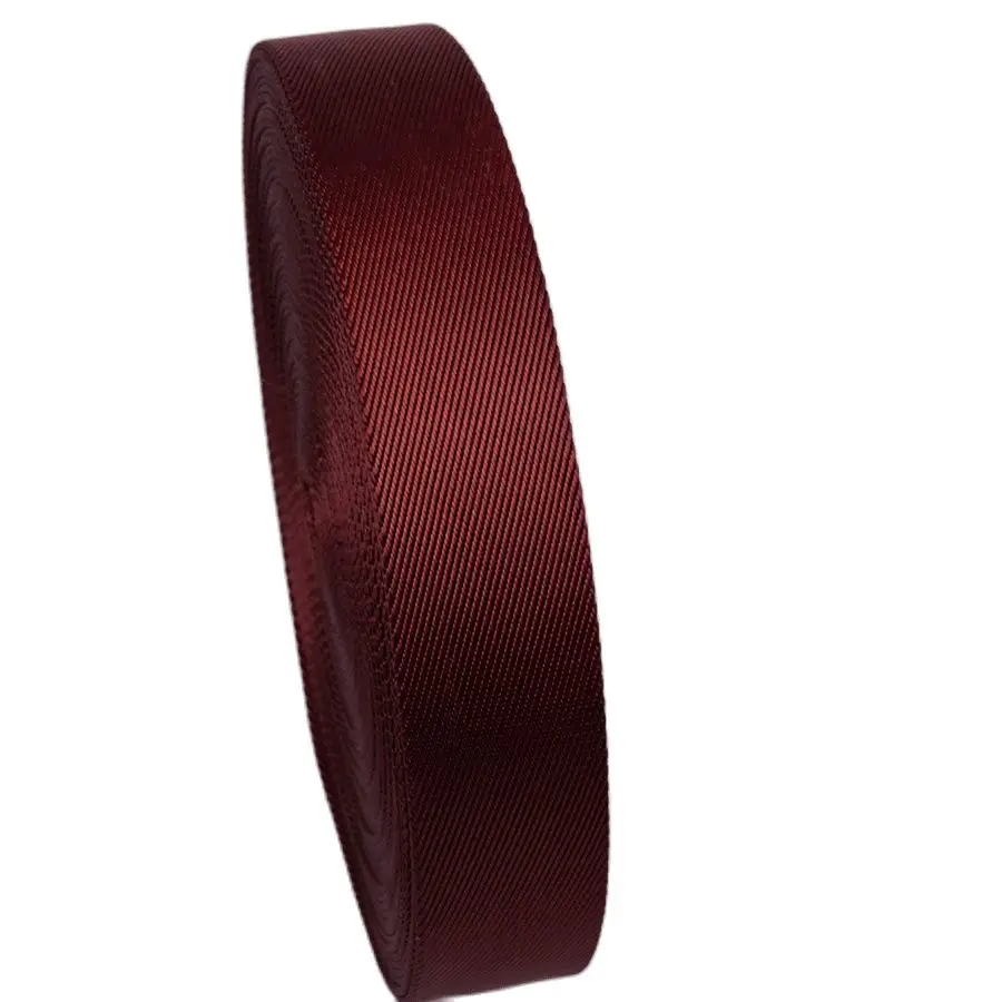 Dark Coffee Color 38MM Nylon Tape Webbing 1.9MM Thickness Hot Sale