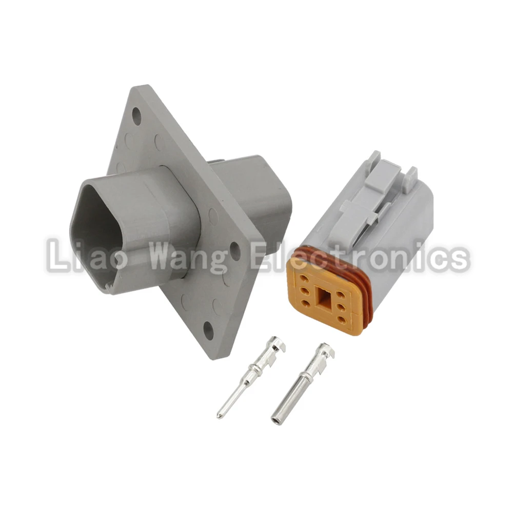 DT Wasserdichter Kabelverbinder DT04-2/3/4/6/8/12P-L012 Stecker und Buchse 2/3/4/6/8/12 Pin Automotive Versiegelter Stecker mit Pins – Detail 8