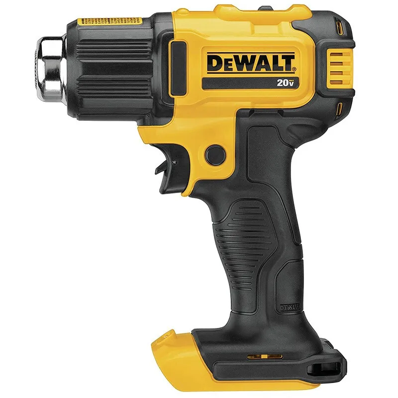 DEWALT 20V Lithium Battery Heat Gun Advanced Hot Air Gun Temperatures Adjustable With Two Nozzles Industrial Electric Heat Gun