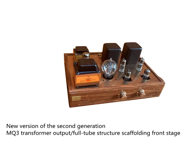 The new version of the modified m7 tube front stage single-ended tube amplifier transformer output power amplifier