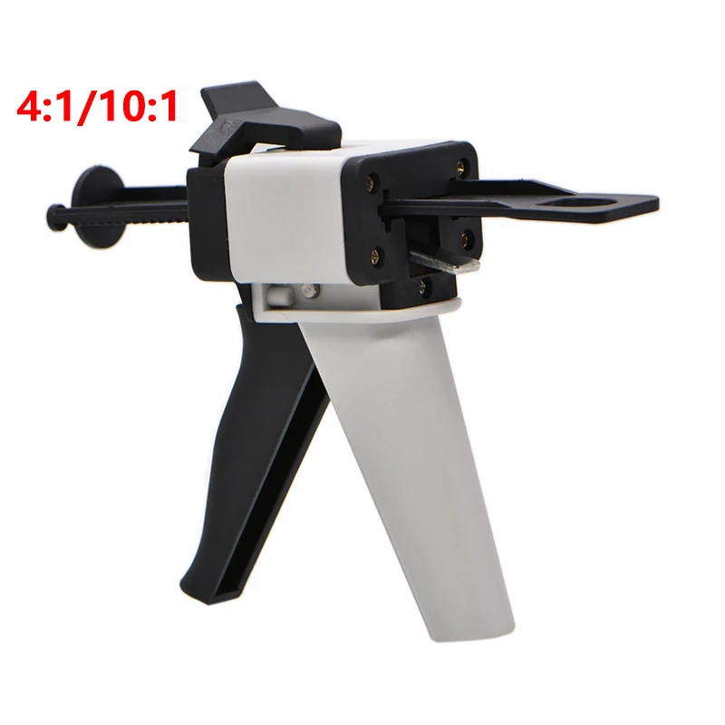 Dental Impression Mixing Dispensing Gun Universal Dispenser Gun 1:1/1:2 Silicon Rubber Dispenser Gun 10:1 Dentist Tools