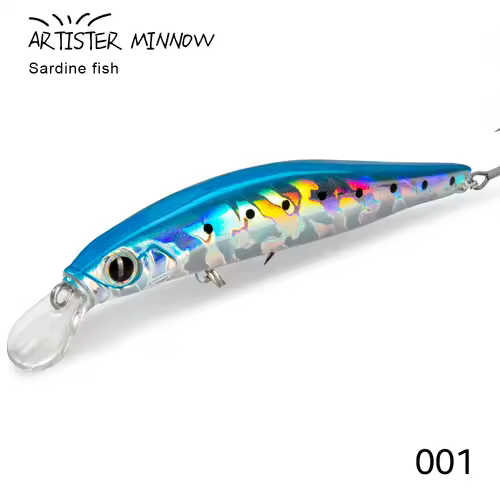 Hunthouse Trout Fishing Lure Sinking Jerkbait 70/80/105mm 7/8.5/18.5g Artist Minnow Sea Fishing Bait Twitch Hard Lure For Bass - Image 16