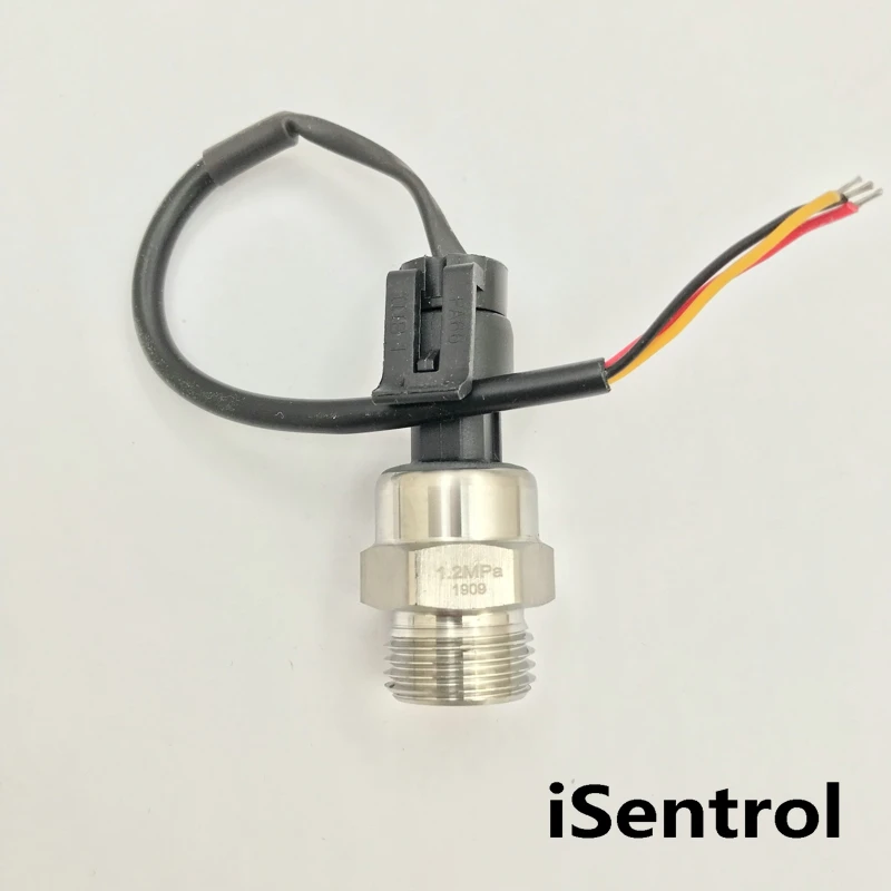 Pressure Sensor Transmitter G1/2" SUS304 Stainless Steel DC 5V  0-1.2 MPa / 0-174 PSI For Water Gas Oil