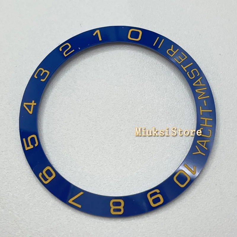 38mm/42mm  Watch bezel Blue Ceramic Watch bezel  Replacement Part Accessories