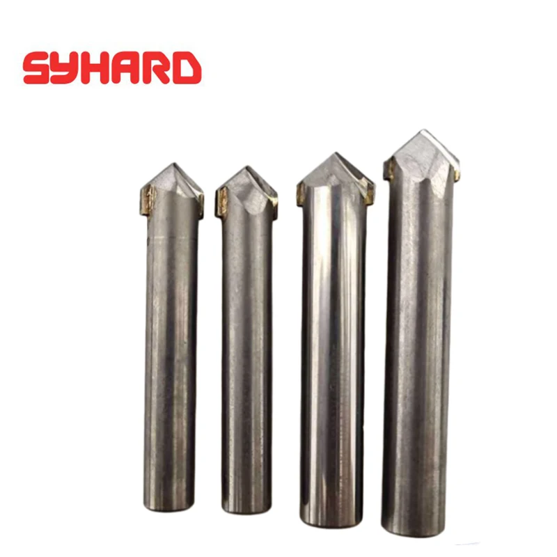 Diamond Compact PCBN Boron Carbide Countersink Drill Cross Screw Head Diameter Of Blade10mm 12mm