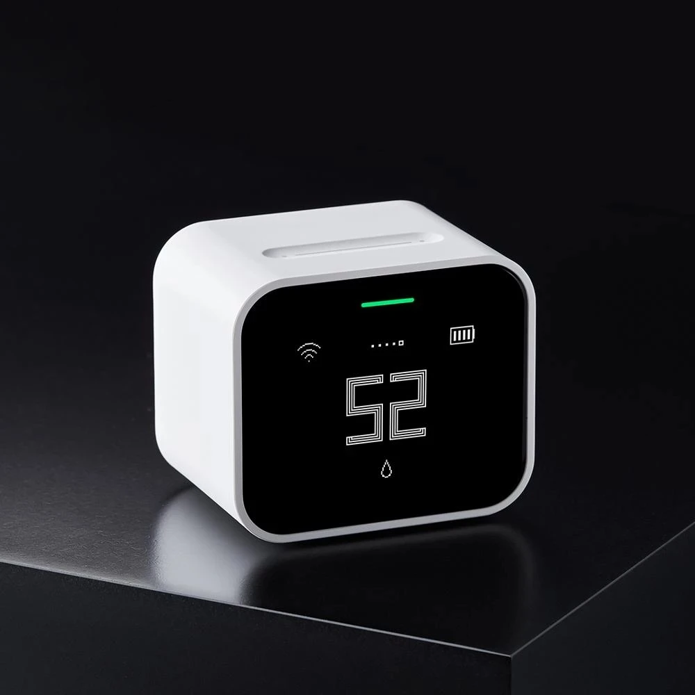 New ClearGrass Air Detector Home Life Touch Screen PM10 Co2 Temperature Air Quality Sensor Monitor Work With Mijia APP Apple